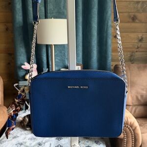 Michael Kors Royal Blue Crossbody Bag